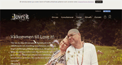 Desktop Screenshot of loveit.se