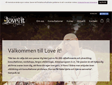 Tablet Screenshot of loveit.se